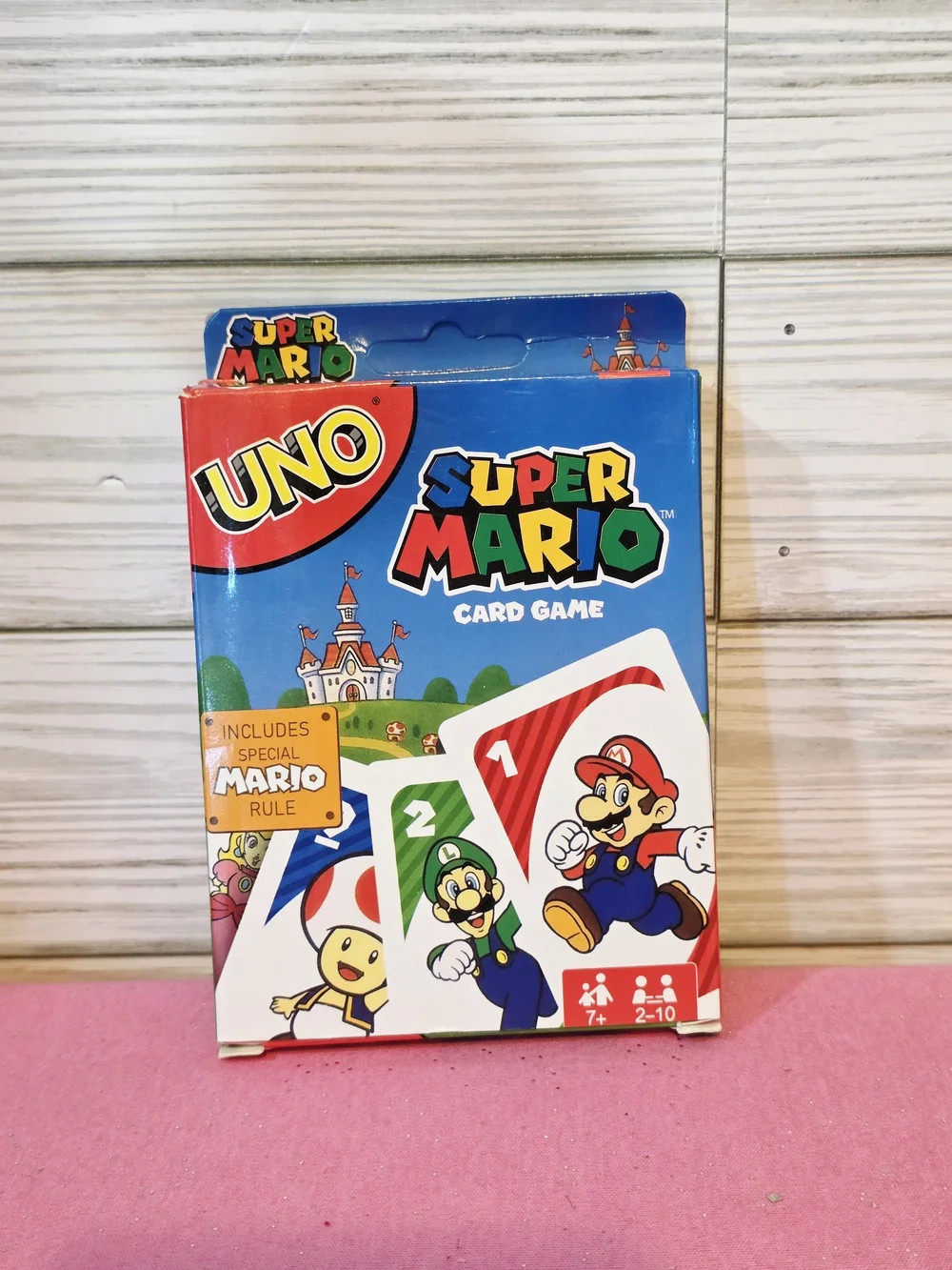 Super Mario Bros Uno Playing Cards
